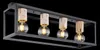Globo Lighting Deckenleuchte Metall schwarz matt, Holz Produktbild-Vorschau 3