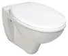 Aqualine Taurus Hänge-WC 36x54,5cm, Weiß Produktbild-Vorschau 1