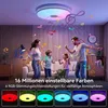 Smart LED Deckenlampe mit Bluetooth Lautsprecher, 50cm Produktbild-Vorschau 4