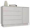 Komoda AMBER 1D4S, kast met 1 deur en 4 lades, geschikt Productafbeelding-voorbeeld 12