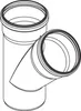 REHAU RAUPIANO PLUS Einfachabzweig, DN 50/50, 45 Grad, 1 Produktbild-Vorschau 2