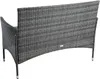 Gartenbank Rattan Gartenmöbel 2-Sitzer Rattanmöbel Sitzbank Produktbild-Vorschau 8