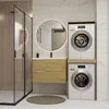 Armadio da bagno POLA TWIN per lavatrice e asciugatrice – Anteprima dell’immagine prodotto 3