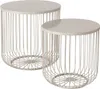 Metalltische, 41–47 cm, CINDY, 2er Set Produktbild-Vorschau 1