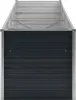 vidaXL Zahradní zvýšený záhon antracit 320 x 80 x 77 cm Náhled obrázku produktu 5