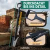 Wurzelspaten mit Wurzelsäge 120cm – Gartenspaten für harte Produktbild-Vorschau 6
