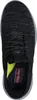 Top-down view of a black Skechers slip-on sneaker. Anteprima dell’immagine prodotto