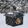 Outdoor-Katzenhaus — Kältebeständig, wasserdicht und Produktbild-Vorschau 3