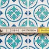 Klebefolie - Möbelfolie Cassia Muster bunt Nachbildungfolie Produktbild-Vorschau 3