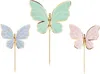 Cake topper a farfalla, 9 x 6,5 cm Anteprima dell’immagine prodotto 2