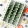 Eiswürfelform, Silikon Eiswürfelform mit Deckel, 15 Fach Produktbild-Vorschau 7