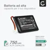 CELLONIC 1x Batteria compatibile con Garmin Camper 770 Anteprima dell’immagine prodotto 2
