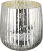 Fink DARCY, Windlicht, Glas, antik silber, L. 18 cm, B. 18 Produktbild-Vorschau 1