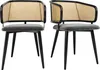 Sweiko 2 sedie da pranzo, sedie da pranzo con schienale in Anteprima dell’immagine prodotto 11