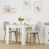 Homestyle4u Polsterstuhl Set 6 Esszimmerstuhl Grau Sessel Produktbild-Vorschau 6