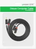 Câble 2Rca (Cinch) vers 2Rca (Cinch) Ugreen Av104 3M (Noir) Voir les images du produit 10