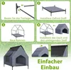 XMTECH Haustierzelt Hundezelt Outdoor Hundeliege überdacht, Produktbild-Vorschau 4