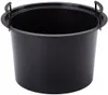 LUCA 30 Runder Blumentopf mit Einsatz | Tiefschwarz Produktbild-Vorschau 3