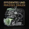 Effizientes und präzises Zählen von Banknoten | Hochleistungsmotor | 2-Taschen-Sortiersystem  Anteprima dell’immagine prodotto