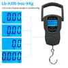 A portable digital scale with its display screens shown. Produktbild-Vorschau