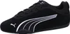 A black Puma sneaker with white accents is shown against a white background. Produktbild-Vorschau
