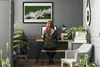 Bild 100x70 MDF-Rahmen Wandkunst Daisy auf Wand Produktbild-Vorschau 3