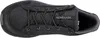 A top-down view of a black hiking shoe. Voir les images du produit