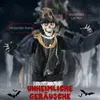HOMCOM Halloweenová dekorácia – 178 cm vysoká kostra Náhľad obrázku produktu 4