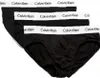 Calvin Klein 3-dílné pánské slipy z elastické bavlny Černá Náhled obrázku produktu 7