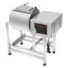 A stainless steel meat mixer/marinator machine on a white background. Podgląd zdjęcia produktu