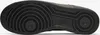 The image shows the sole of a black Nike Air Force 1 Low sneaker. Produktbild-Vorschau