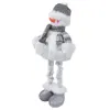 Einziehbare Schneemann Puppen,Weihnachten Schneemann Produktbild-Vorschau 7