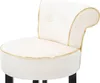 FURNLUX Stołek barowy Luxurious Beige 46cm / Kolor główny: Podgląd zdjęcia produktu 5