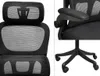 Krzesło biurowe ergonomiczne regulowane obrotowe KB112 Podgląd zdjęcia produktu 4
