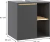 Szafka pod umywalkę Vicco Viola Szary/Artystyczny 60 x 60 Podgląd zdjęcia produktu 2