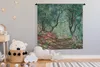 MuchoWow® Wandteppich Wandbehang Olivenhain im Garten von Produktbild-Vorschau 3