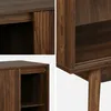 sweeek - Anrichte mit Holzdekor 115 cm - Dunkles Holz Produktbild-Vorschau 5