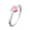 Ring Kinderring mit Herz rosa Silber 925 Ringgröße 48 Produktbild-Vorschau 2