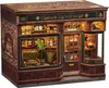 Habarri | DIY Book Nook - Café - Puzzle 3D - Miniatur Haus Produktbild-Vorschau 1