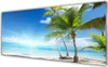 Glasbilder 125x50 Wandbild Druck auf Glas Palmen Meer Produktbild-Vorschau 1