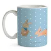 Mr. & Mrs. Panda Kaffeebecher Hasen Muschel - Blau Pastell Produktbild-Vorschau 3