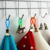 Set van 8 servetclips, kleurrijk, van metaal Productafbeelding-voorbeeld 9