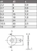 Unterlegscheiben Edelstahl 9021 A2 Karosseriescheibe (M8 Produktbild-Vorschau 5