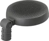 A gray LED street light fixture with a circular head and an adjustable mounting arm, shown against a white background. Voir les images du produit