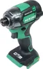 A HiKOKI cordless impact driver is shown against a white background. Voir les images du produit