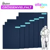 EllaTex Renforcé Bettlaken ohne Gummizug 140x200 Baumwolle Produktbild-Vorschau 7