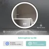 EMKE Miroir de salle de bain LED rond 70 cm de diamètre Voir les images du produit 3