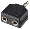 Goobay 11104 Audio Adapter 3.5mm Klinke Stecker -> 2x Produktbild-Vorschau 1