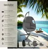 Fauteuil suspendu ANIKA avec cadre et coussin 160kg - gris Voir les images du produit 2