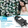 Peviasot 10M 200LEDs Eisregen Lichterkette Kaltweiß, Produktbild-Vorschau 3